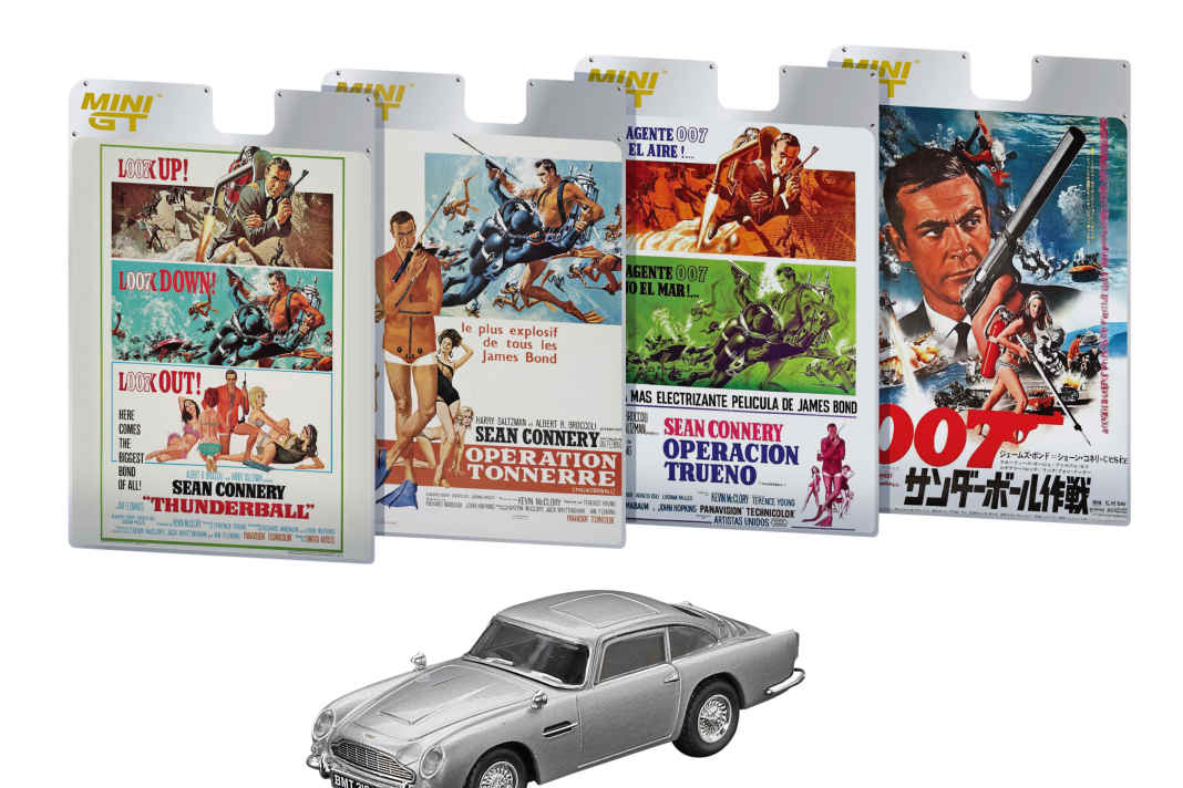 Neue 007-Serie von Mini GT in 1:64