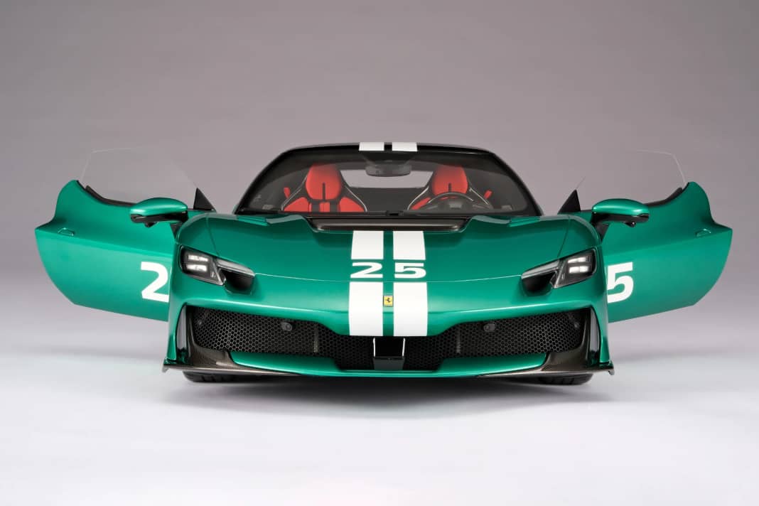 Diese Ferrari 296 Speciale in 1:8 macht die Konkurrenz nürburgring-grün vor Neid