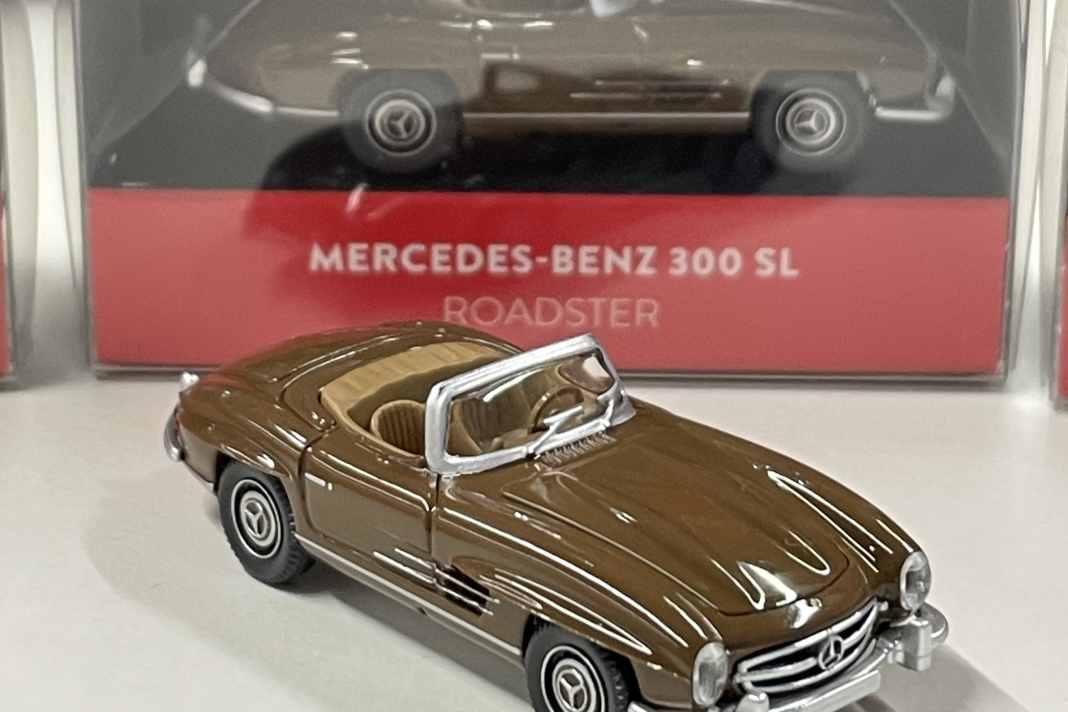 Nationales Automuseum bringt Krupps 300 SL in 1:87