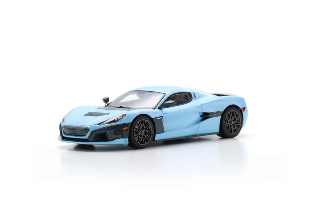 Der Rimac Nevera kommt als Resine-1:43er