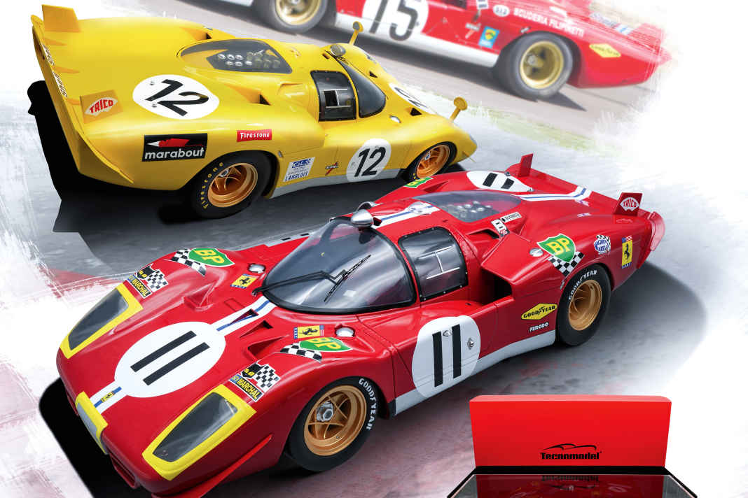 Ferrari 512 S Coda Lunga von Tecnomodel in 1:12 – Die Großtat