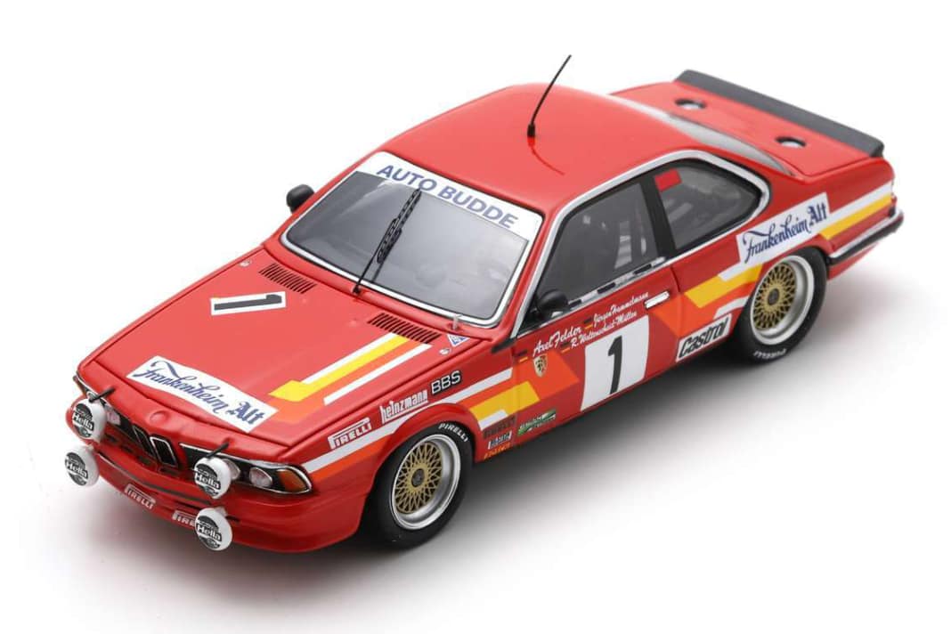 Spark bringt Sechser-BMW als Nürburgringsieger von 1985 im Maßstab 1:43