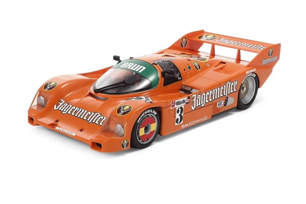 Porsche 962C “Jägermeister” startet bei Tamiya wieder in 1:24