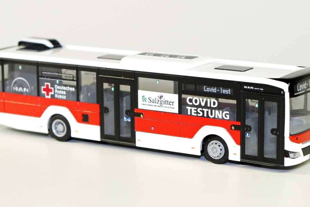 Dieser Bus macht Covid-Tests