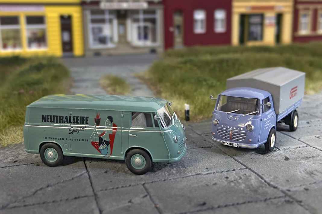 Das geheimnisvolle zweite Leben des Goliath 1100 Express von DreiKa in 1:87
