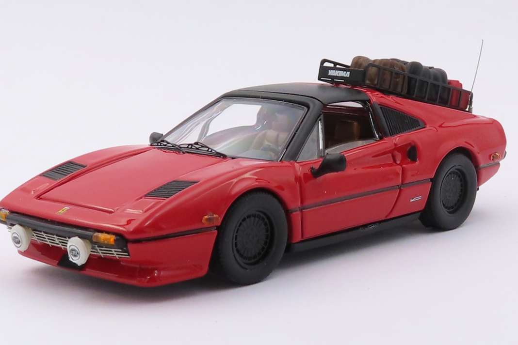 Best bringt Weltenbummler-Ferrari als Modell im Maßstab 1:43