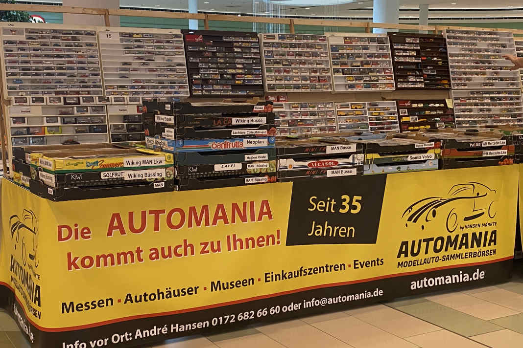 Automania richtet die 22. Modellautobörse im Audi Forum in Neckarsulm aus