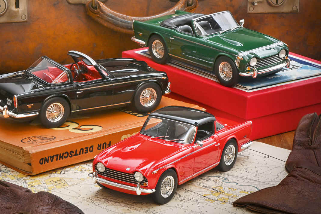 Triumph TR5/TR250 von Schuco in 1:18 – Surrey or not?
