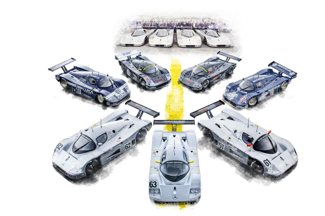Sauber C9 von Minichamps in 1:18