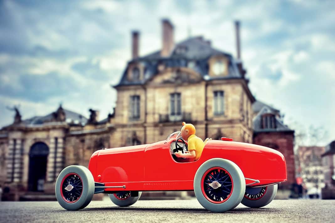 Tims „Bolide Rouge“ in 1:24 von Hachette