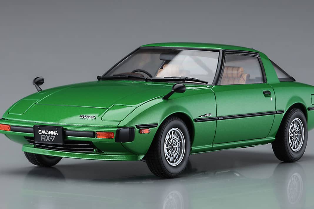 Mazdas Wankel-Ikone kommt von Hasegawa in 1:24
