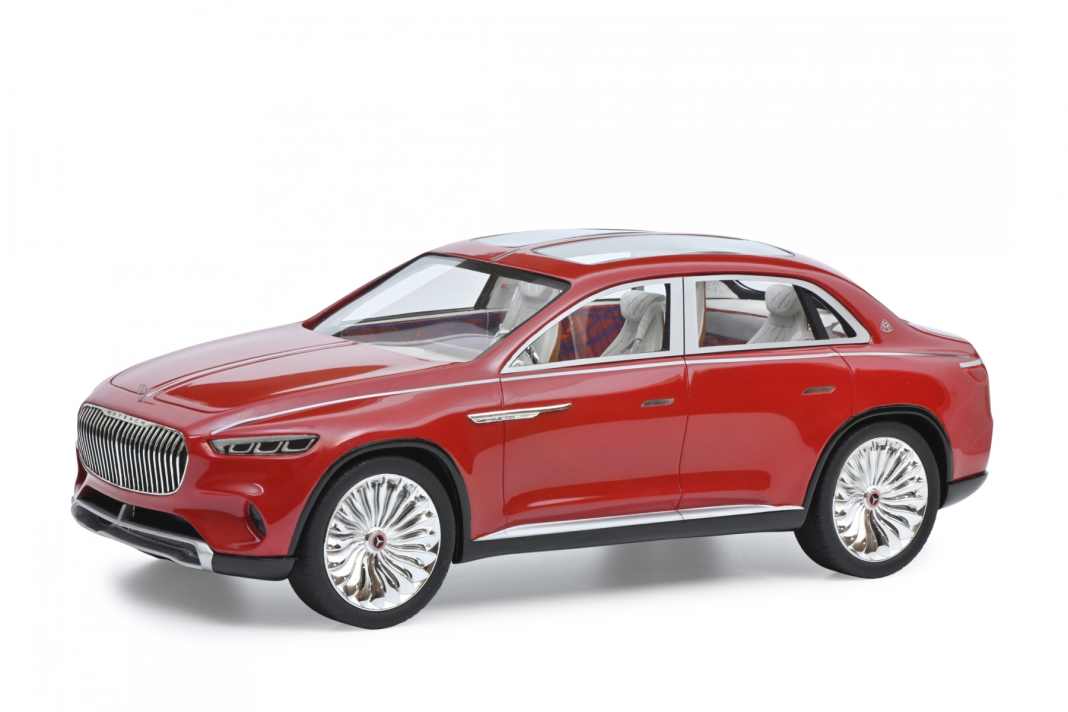 Schucos Mercedes-Maybach Vision Ultimate Luxury rollt in 1:18 vor
