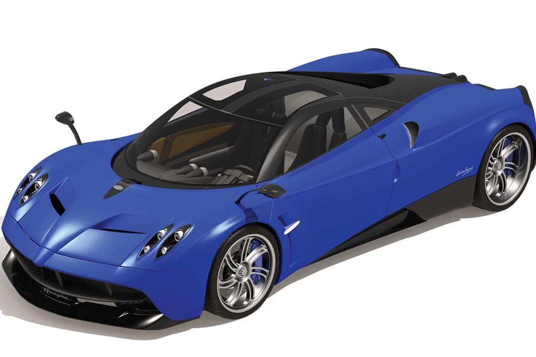 Airfix bringt Pagani Huayra als Plastikbausatz