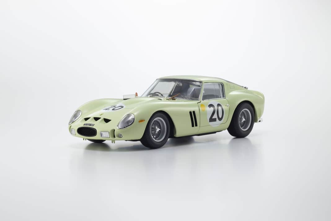 Kyosho bringt ultimatives Trio zum Ferrari 250 GTO in 1:18 an den Start
