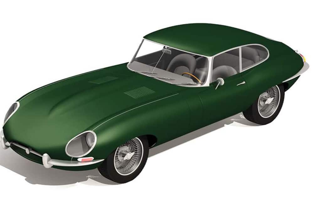 Airfix bringt Bausatz zum Jaguar E-Type als Starterset im Maßstab 1:43