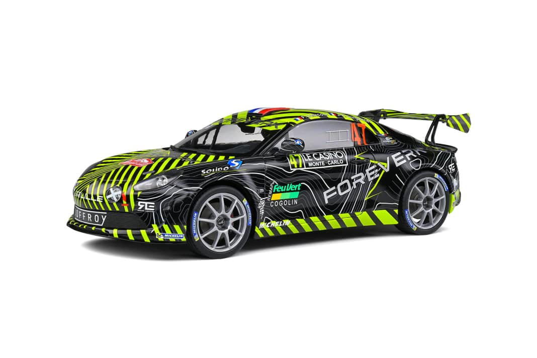Solido bringt die neue Alpine von Rallye-Star Francois Delecour in 1:18