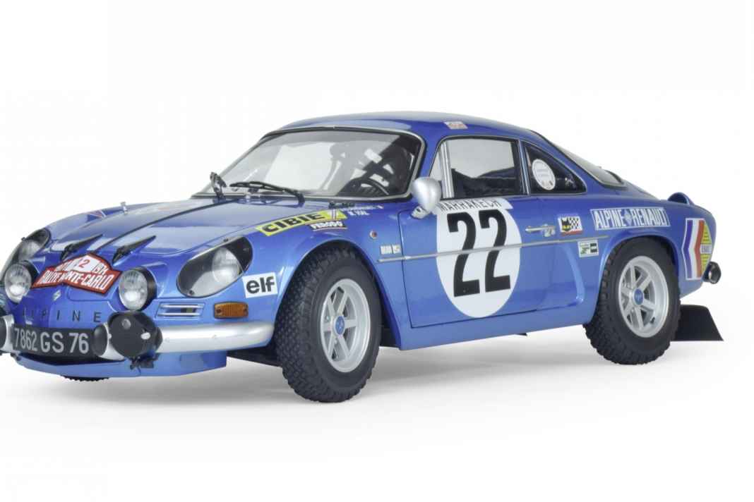 Carson Modelsport liefert die Alpine A 110 in 1:8 im Monte-Look