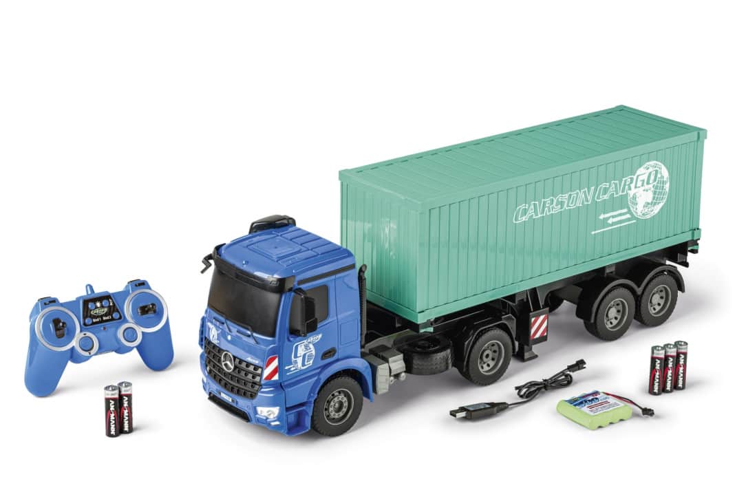 Carson-Modellsport bringt Arocs-Laster im 60-Zentimeter-Format