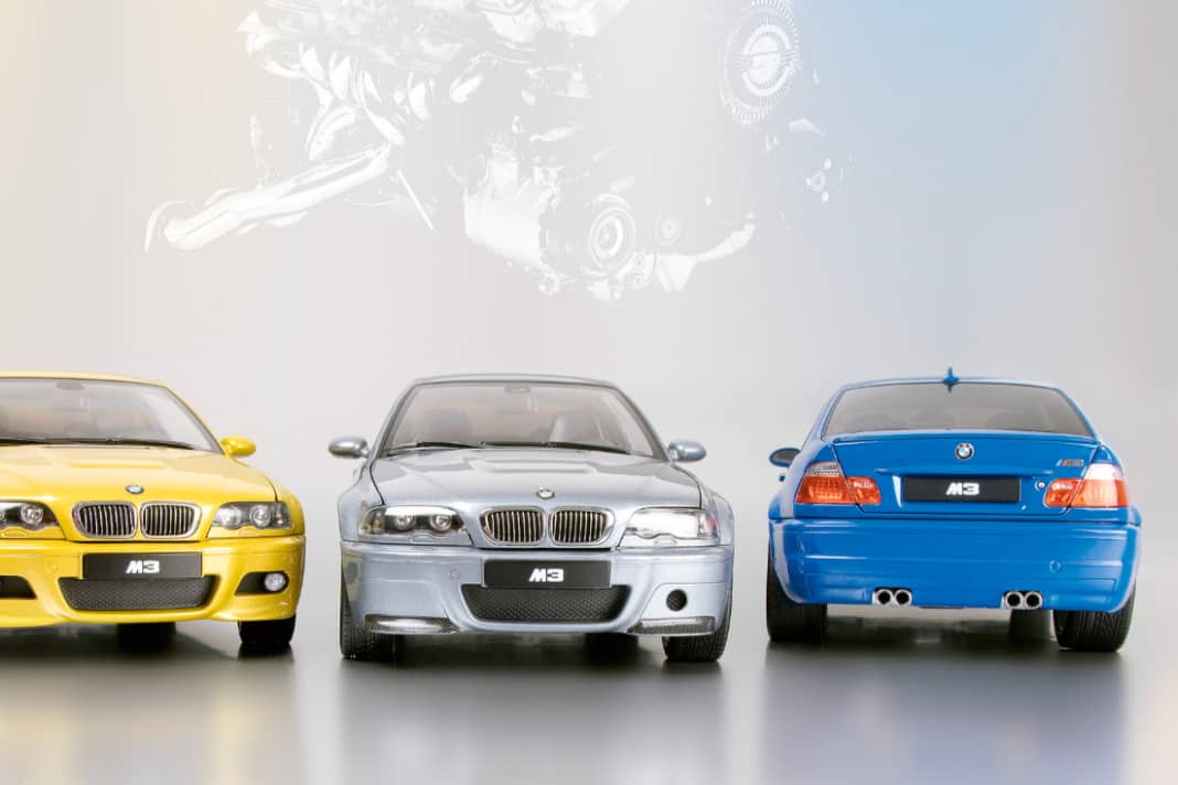 BMW M3 (E46) von Norev für Modelissimo in 1:18 – Das Motorenwerk