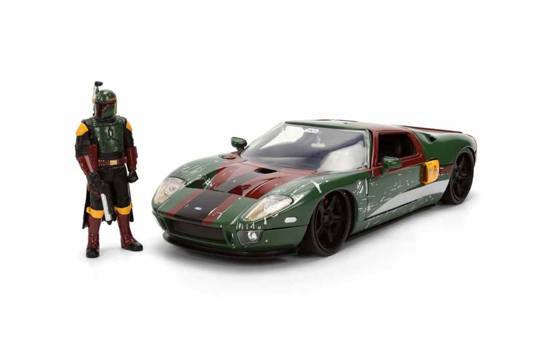 Jada Toys schickt Boba Fett im Ford GT ins Rennen – im Maßstab 1:24