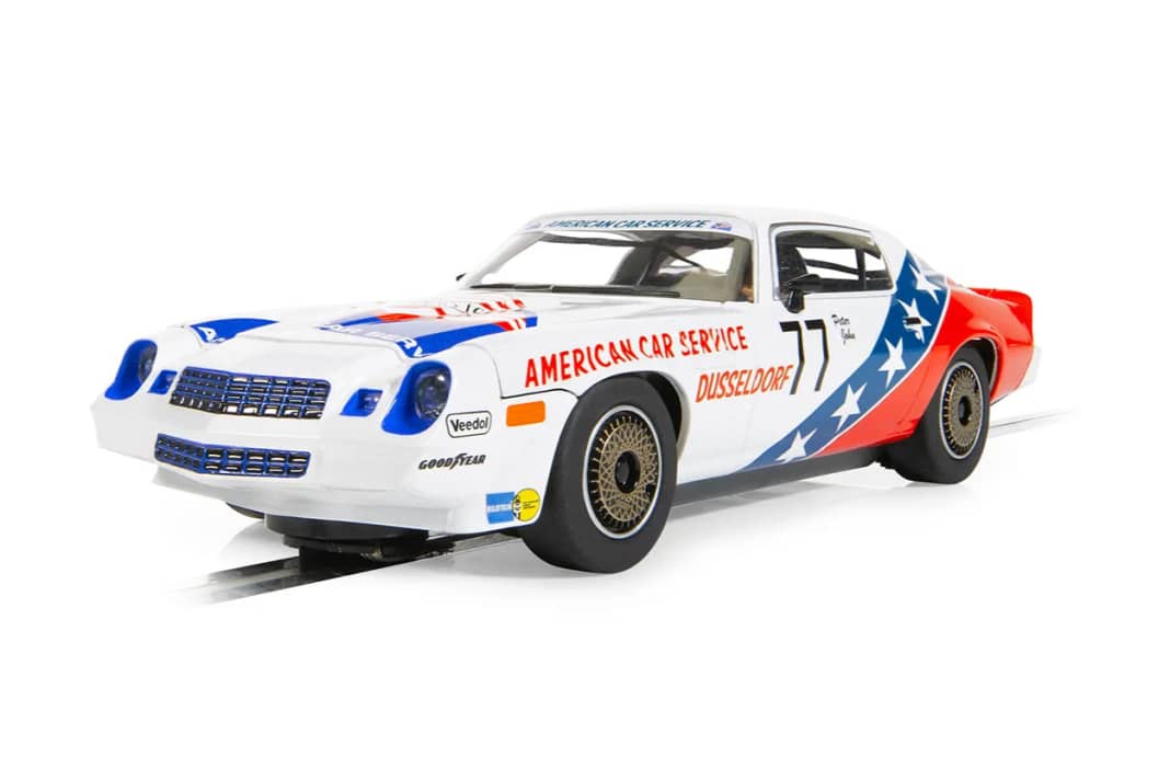 DPM oder DTM? Scalextric bringt Tourenwagen-Camaro von Peter John in 1:32