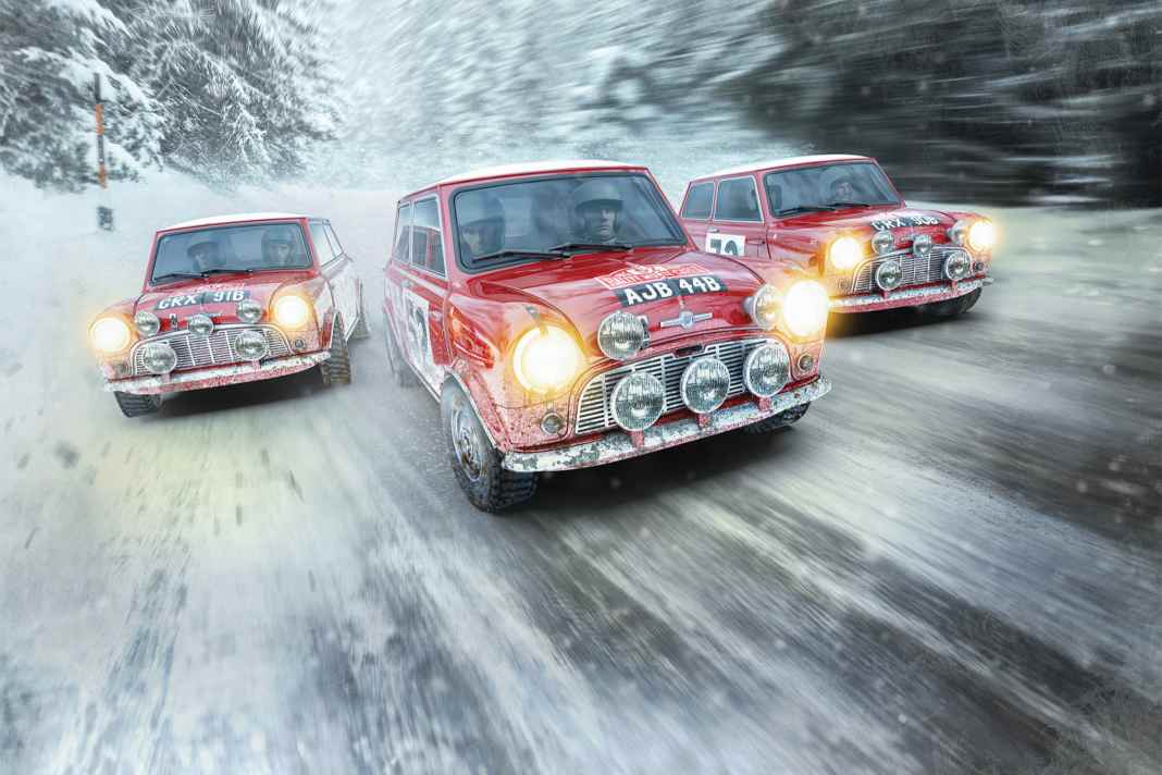 Scalextric bringt Monte-Carlo-Set und Power-Oldtimer in 1:32