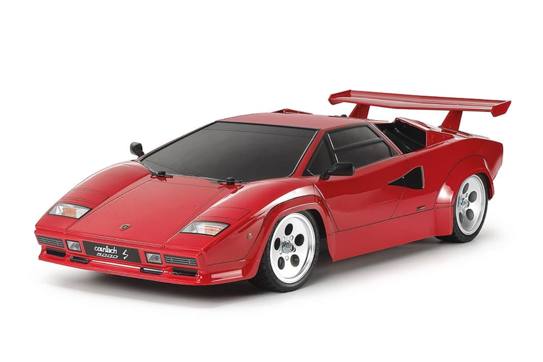 Tamiya kündigt Comeback des Lamborghini Countach 5000S in 1:10 an!