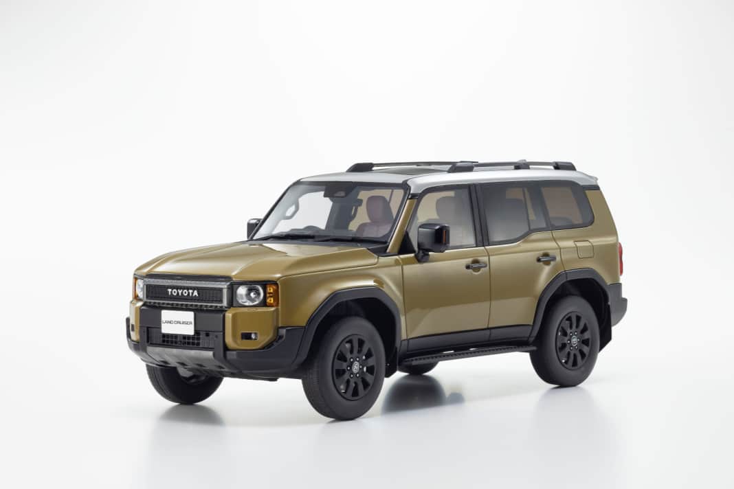 Kyosho baut Toyota Land Cruiser 250 in 1:18 und aus Resine