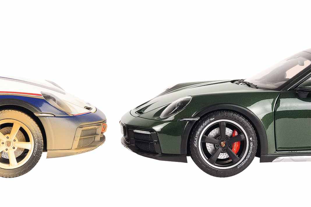 Porsche 911 (992) Dakar von Norev in 1:18