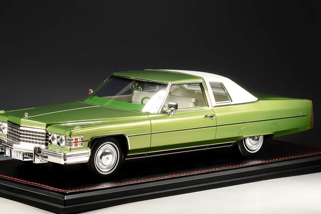 Der zweite 1:18-Cadillac von Stamp ist ein DeVille Coupé von 1974