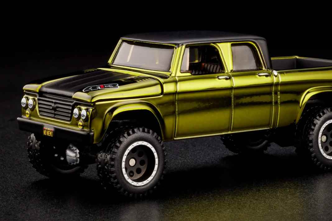 Dieser Dodge Power Wagon von Hot Wheels in 1:64 hat einen besonderen Glanz