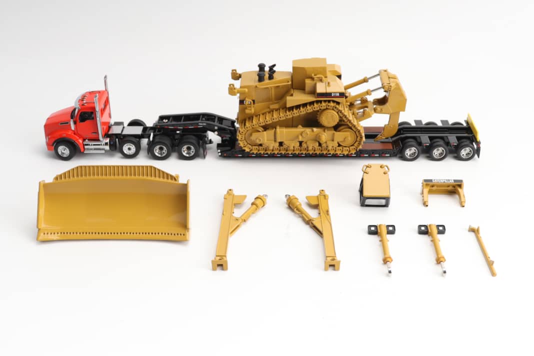 Kenworth T880 mit Cat D11R Dozer in 1:50 kommt bei Diecast Masters