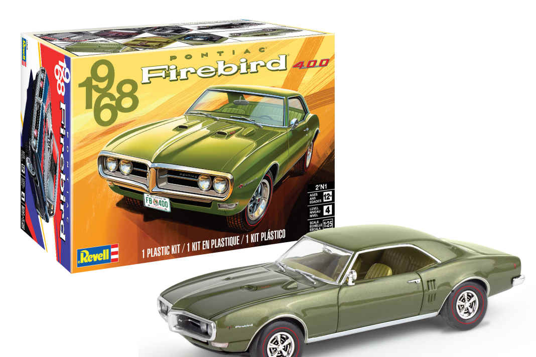 Revell bringt den Firebird als Alt-Achtundsechziger und 1:25-Plastikkit
