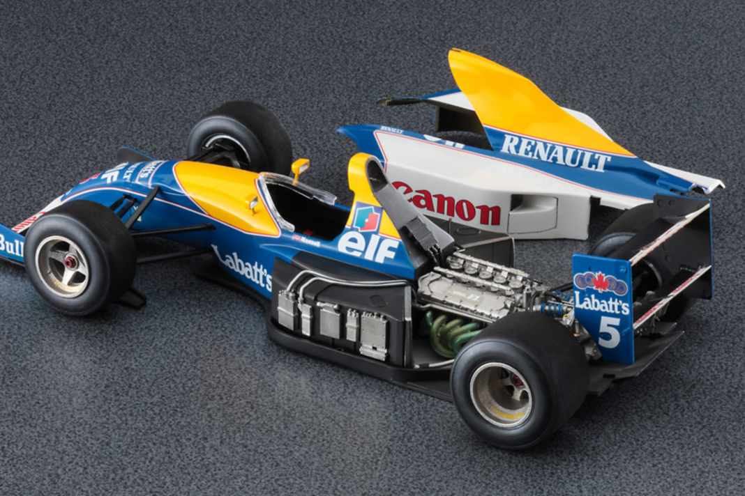 Hasegawa bringt den Williams FW14 in 1:24 mit Die-Cast-Motor