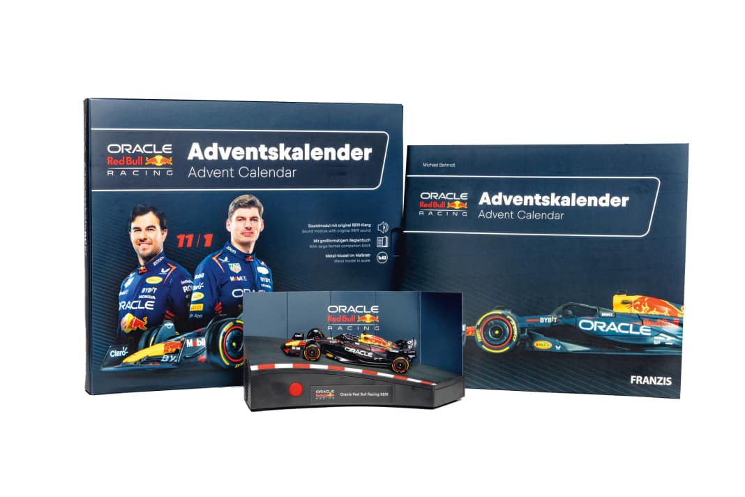 Adventskalender Red Bull RB19 in 1:43 – Die Nummer eins