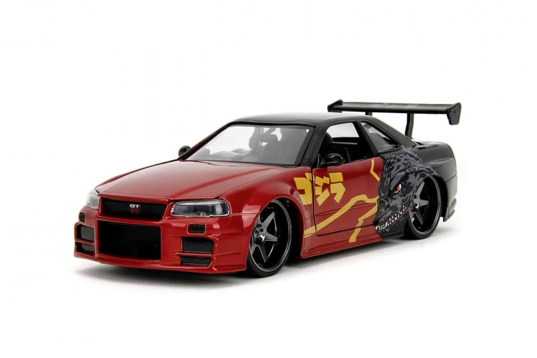 Mit diesem Nissan Skyline lässt Jada Toys in 1:24 das Godzilla-Monster raus!