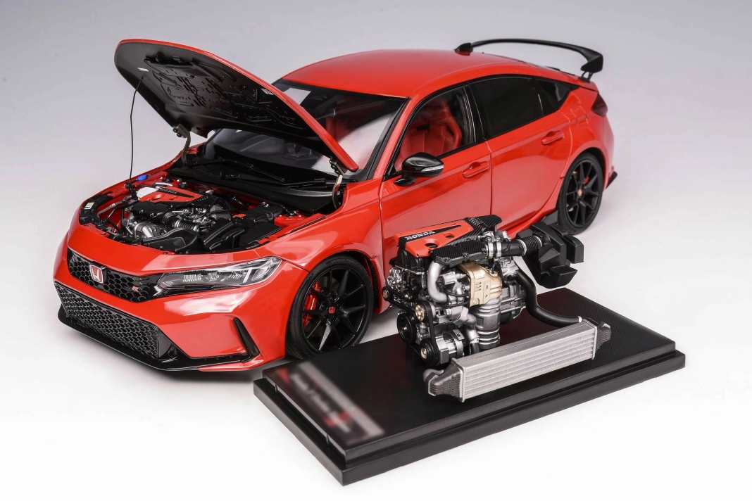 Motorhelix kündigt ultimativen Honda Civic Type R im Maßstab 1:18 an
