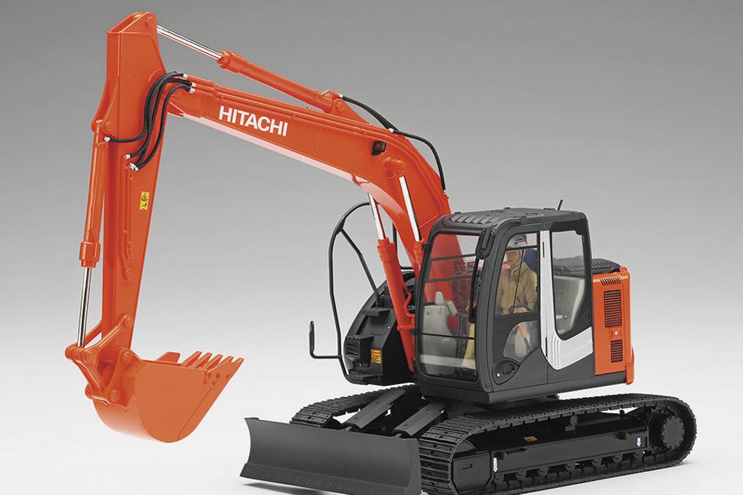 Hasegawa bringt neuen Hitachi-Bagger in 1:35 und Top-Detaillierung