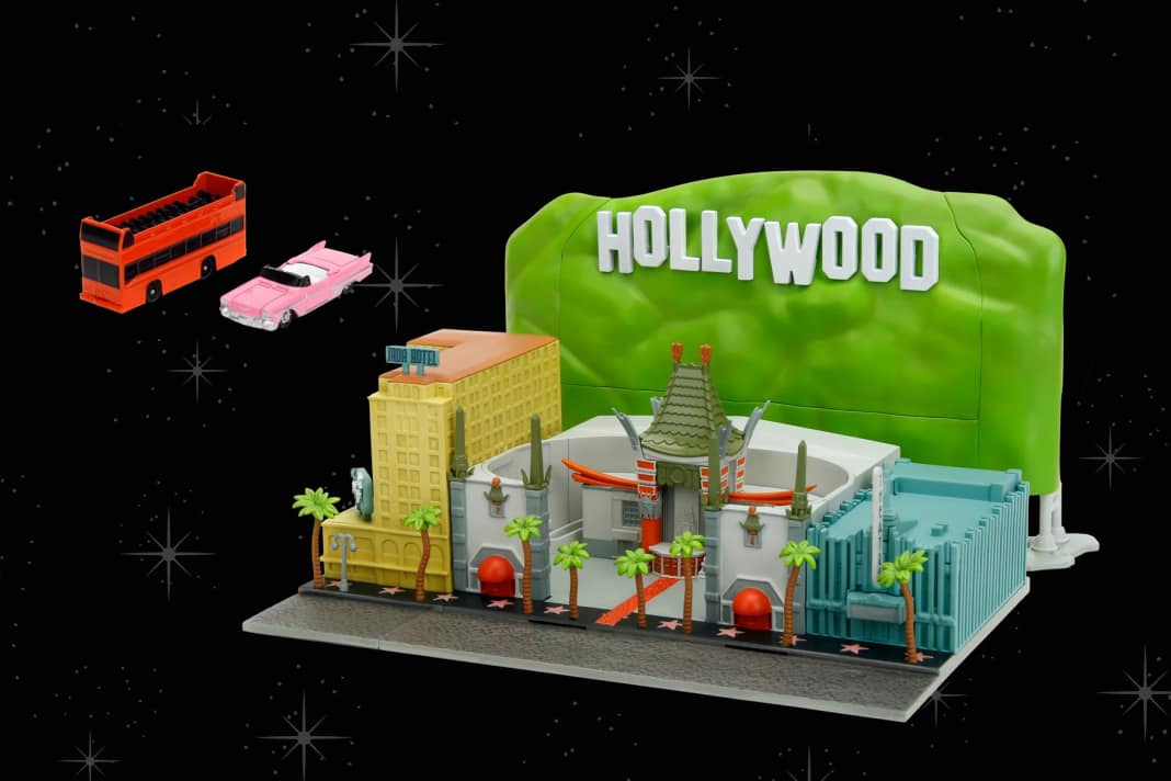 Jada Toys goes to Hollywood – mit einem coolen Diorama in seiner Nano-Serie
