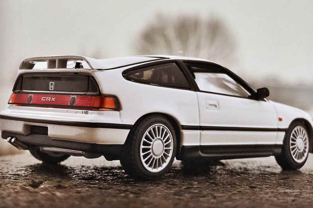 Weiß & heiß – ‘87 Honda CRX von Minichamps in 1:43