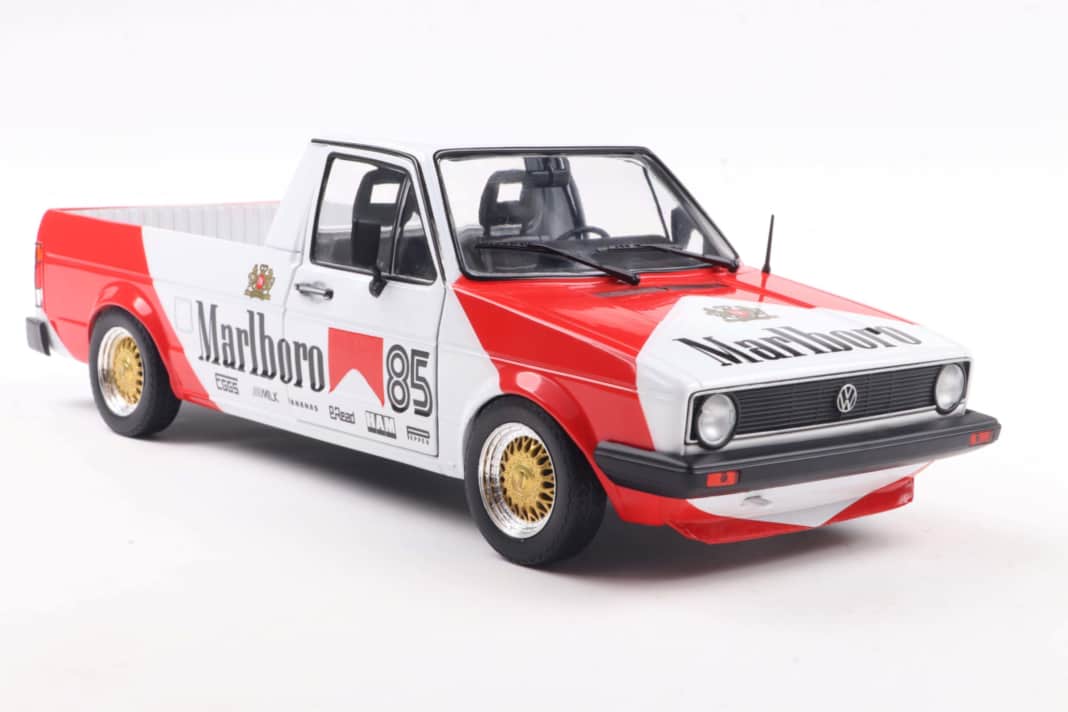 Solido macht den VW Caddy in 1:18 zum “Marlboro”-Man aus Die Cast