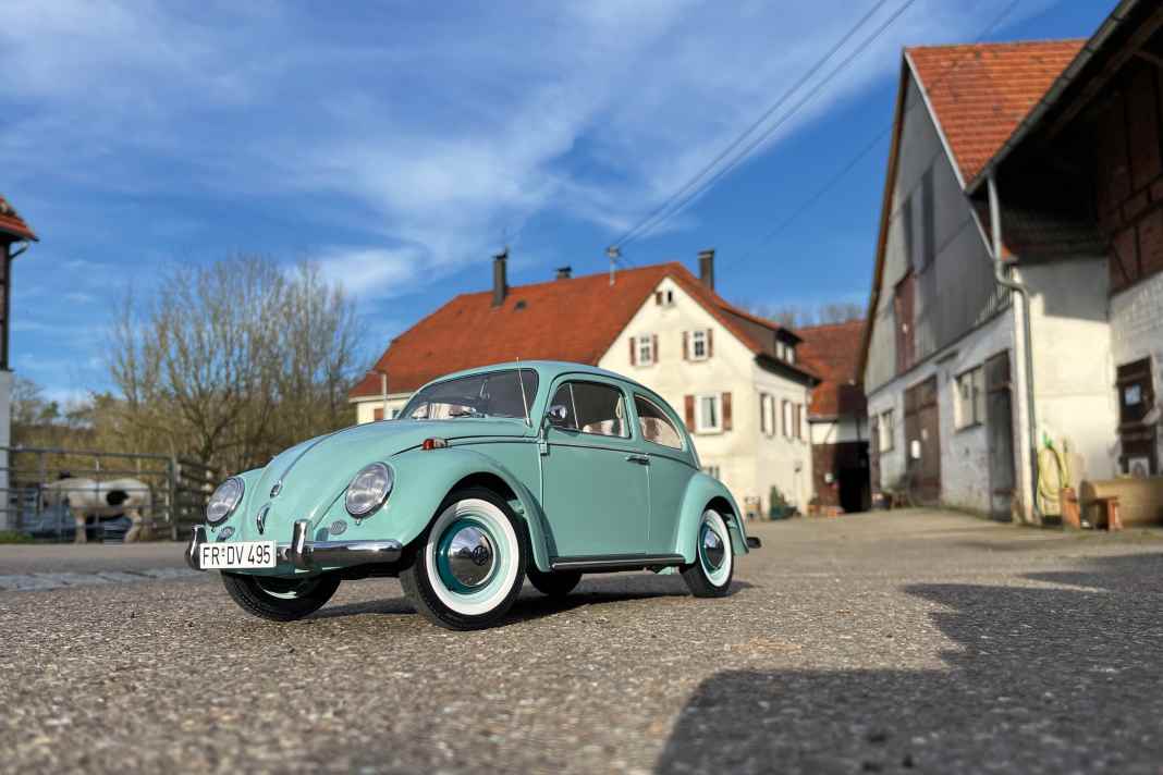 ’57 VW Käfer 1200 von Hachette in 1:8 – Jetzt rollt er