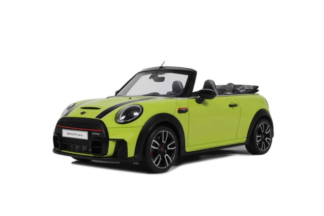Ottomobile verspricht heißes Mini Cabrio als 1:18er in schrillem Zesty-Gelb