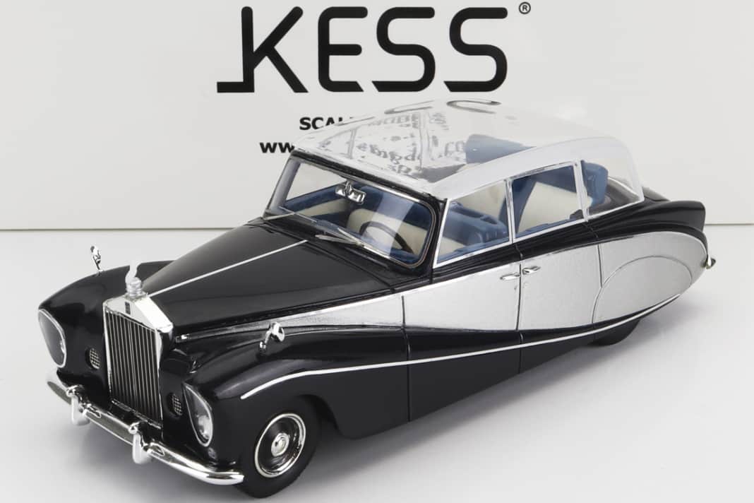 Kess bringt Rolls-Royce Silver Wraith mit Plexiglasdach in 1:43