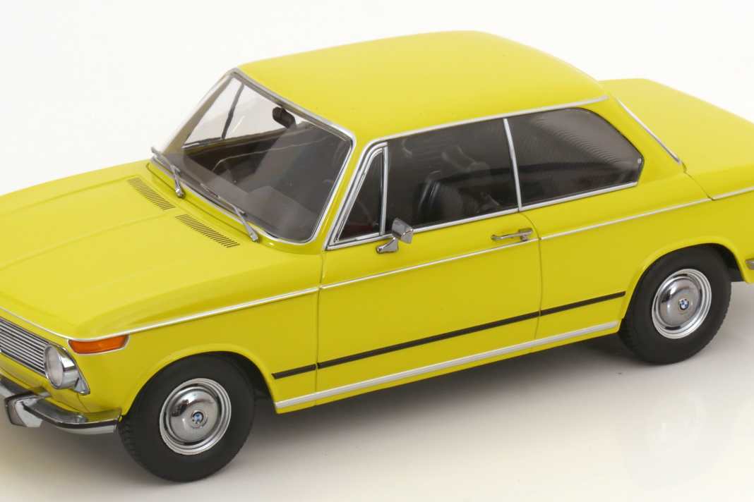 KK-Scale hat in 1:18 vier neue BMW 02er aus Die-Cast in petto!