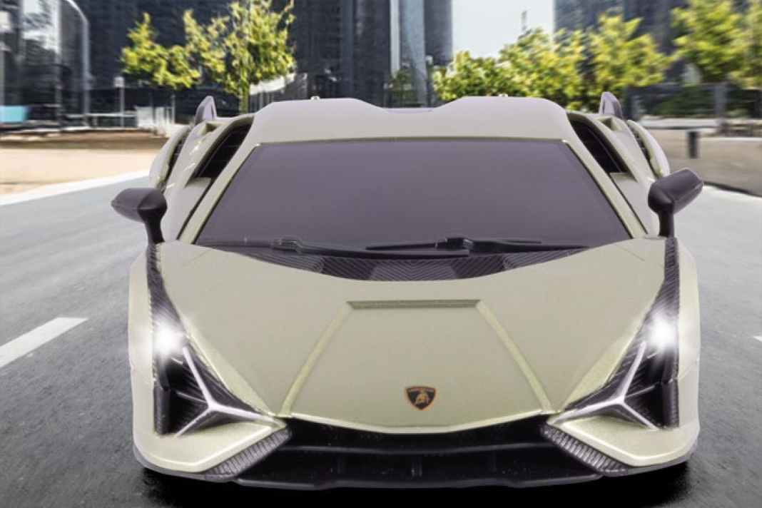 Bei Revell startet der Lamborghini Sián als RC-Flitzer in 1:24