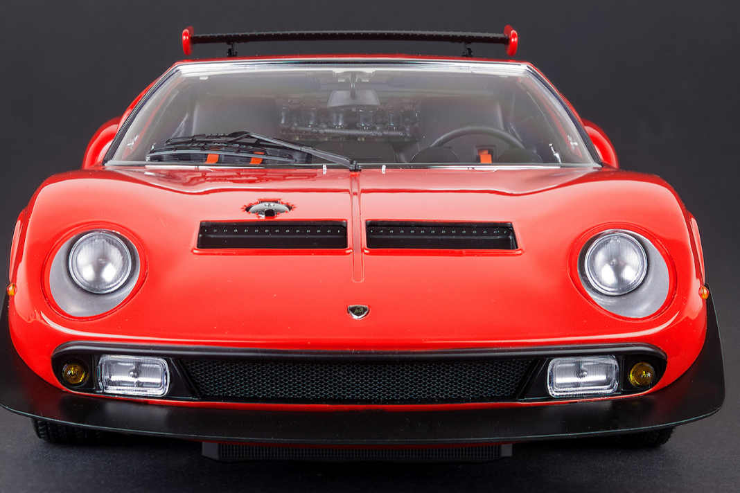 Lamborghini Miura SVR und Countach von Kyosho in 1:12