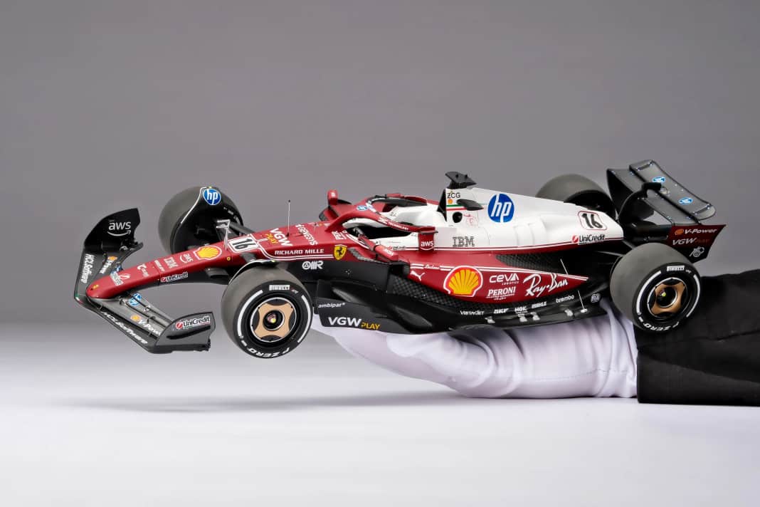 Ferrari SF-25 bekommt Lauda-Hommage von Amalgam in 1:18