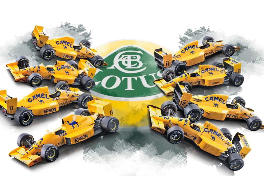 ‘89/‘90 Lotus 101/102 von Tecnomodel in 1:18 – Jetzt erst recht
