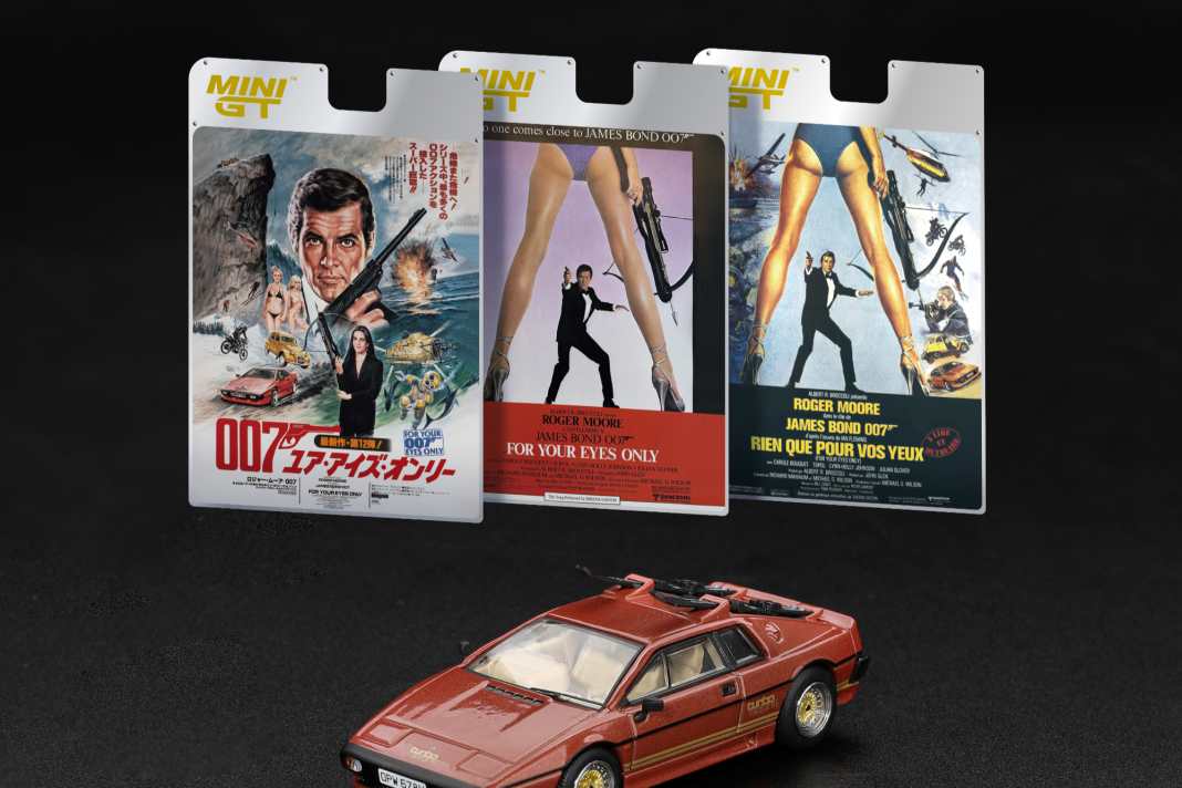 Mini GT legt mit zwei Bond-Autos in 1:64 nach